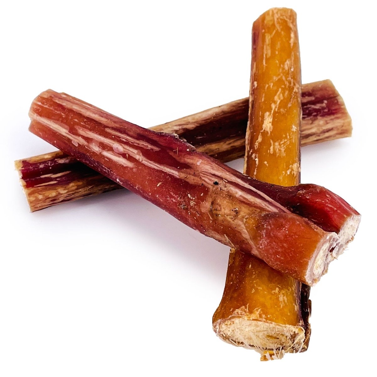 ValueBull Bully Sticks for Dogs, Medium 4 - 6 Inch, Varied Shapes, 100 Count Bulk Pack - ValuePetSupplies