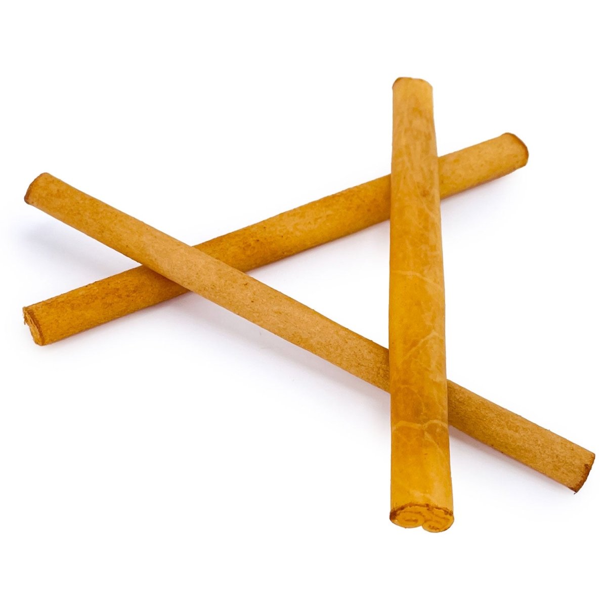 ValueBull USA Collagen Sticks for Small Dogs, 6 Inch Thin Chews, Natural Lightly Smoked Dog Treats, 10 Count - ValuePetSupplies