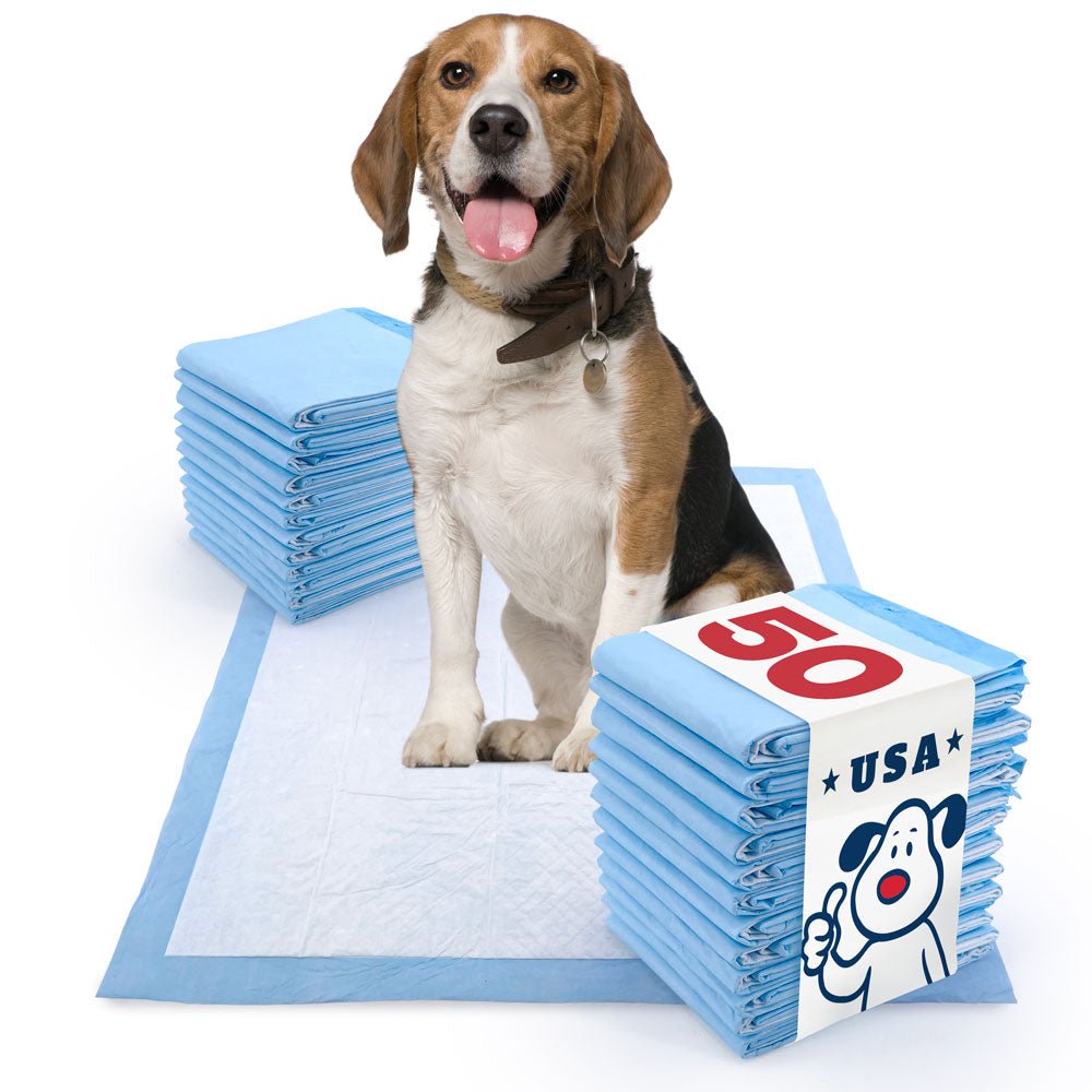 ValuePad USA Puppy Pads, Medium 22x23 Inch, 50 Count - ValuePetSupplies