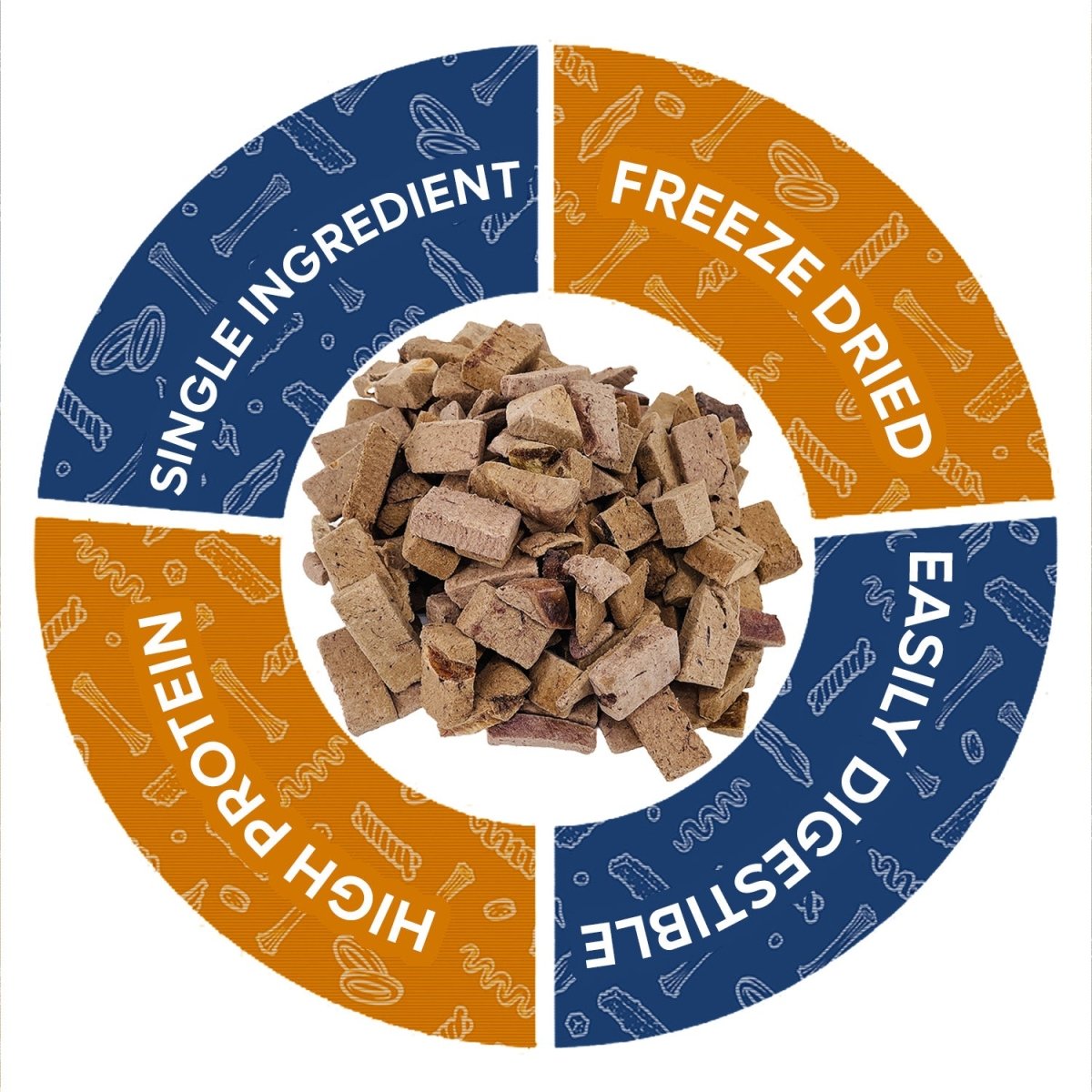 ValueBull Freeze Dried Beef Liver, 1 Pound - ValuePetSupplies