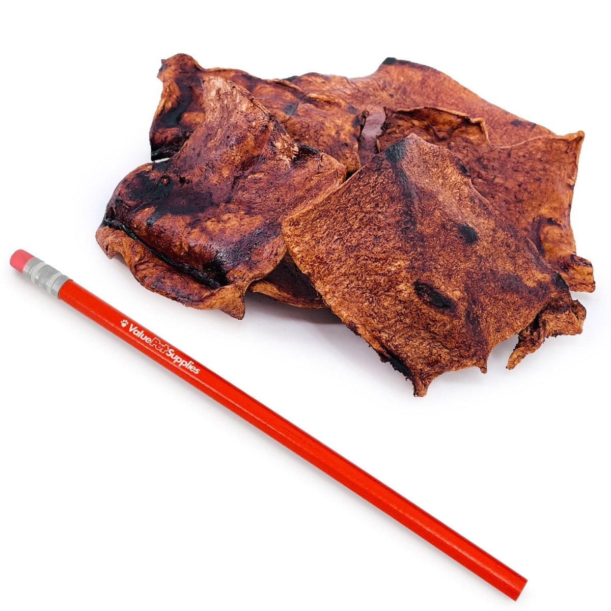 ValueBull USA Beef Rawhide Chips for Dogs, Beef, 200 Count Bulk Pack - ValuePetSupplies