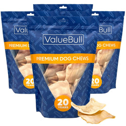 ValueBull USA Rawhide Chips, 4 Pound - Natural - 4 Pound