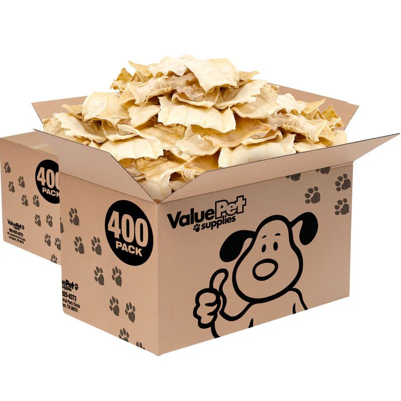 ValueBull USA Rawhide Chips, 800 Count Wholesale Pack - ValuePetSupplies