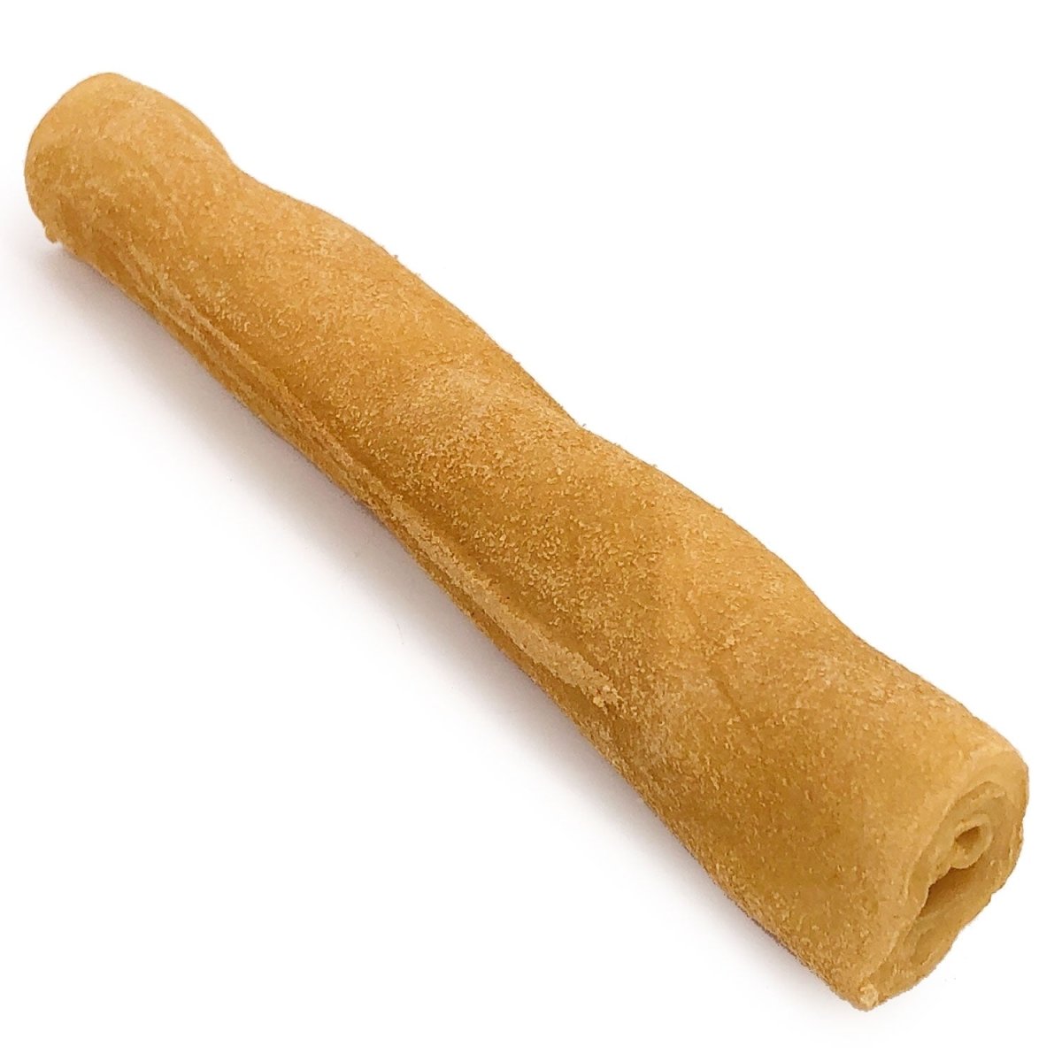 ValueBull USA Retriever Rolls, Premium Thick Cut Rawhide, Medium 5 - 6 Inch, Smoked, 100 Count Bulk Pack - ValuePetSupplies