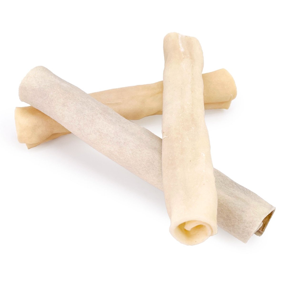 ValueBull USA Retriever Rolls for Small Dogs, Premium Rawhide, Thin 5 - 6 Inch, 100 Count BULK PACK - ValuePetSupplies