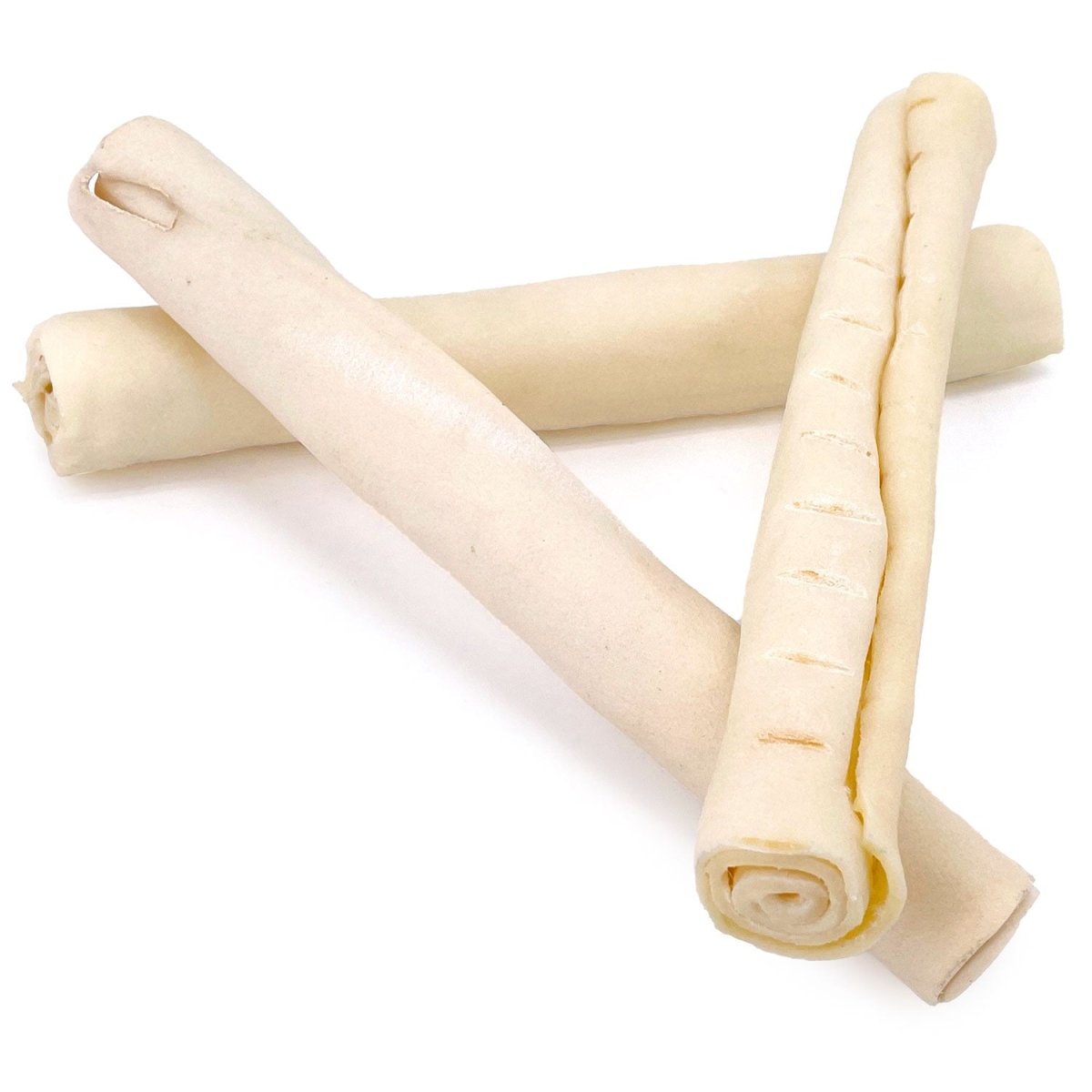 ValueBull USA Retriever Rolls, Premium Rawhide, Thick 10 Inch, 10 Count - Natural - 10 Rolls