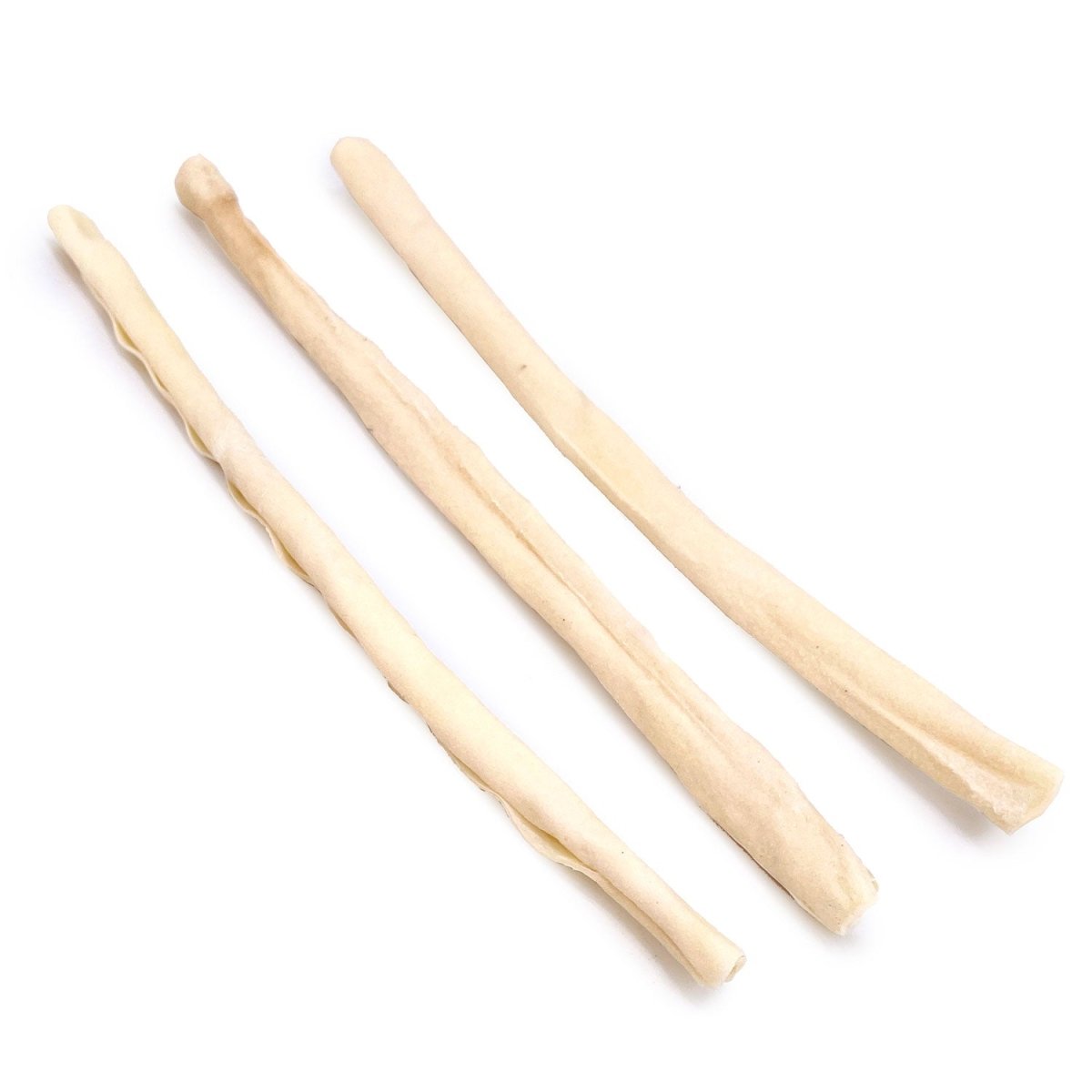 ValueBull USA Retriever Rolls for Small Dogs, Premium Rawhide, Thin 10 Inch, 10 Count - ValuePetSupplies