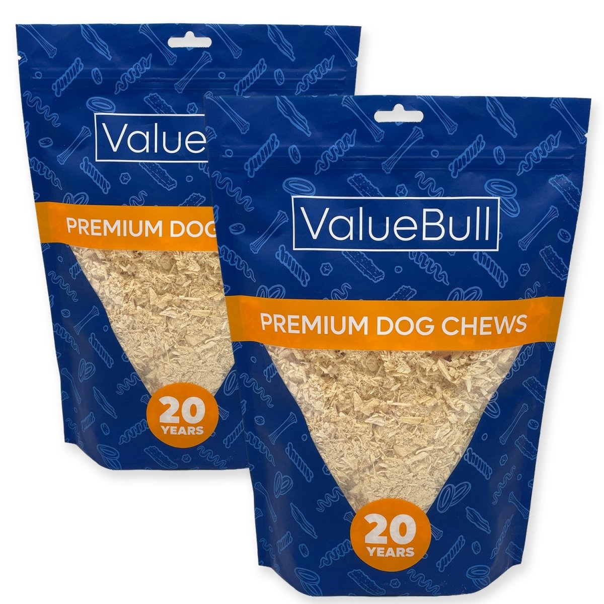 ValueBull USA Freeze Dried Chicken Breast Food Topper for Dogs & Cats, 2 Pound - 2