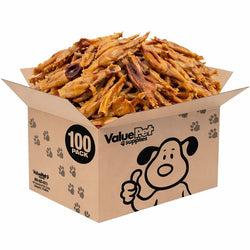ValueBull Chicken Feet for Dogs, Large, 100 Count Bulk Pack - Large - 100 Feet