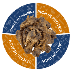 ValueBull Duck Heads for Dogs, 25 Count - ValuePetSupplies