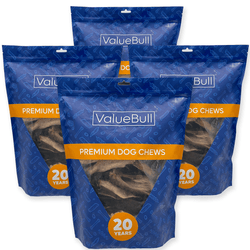 ValueBull Hairy Lamb Ears for Dogs, 100 Count - Lamb - 100 Ears