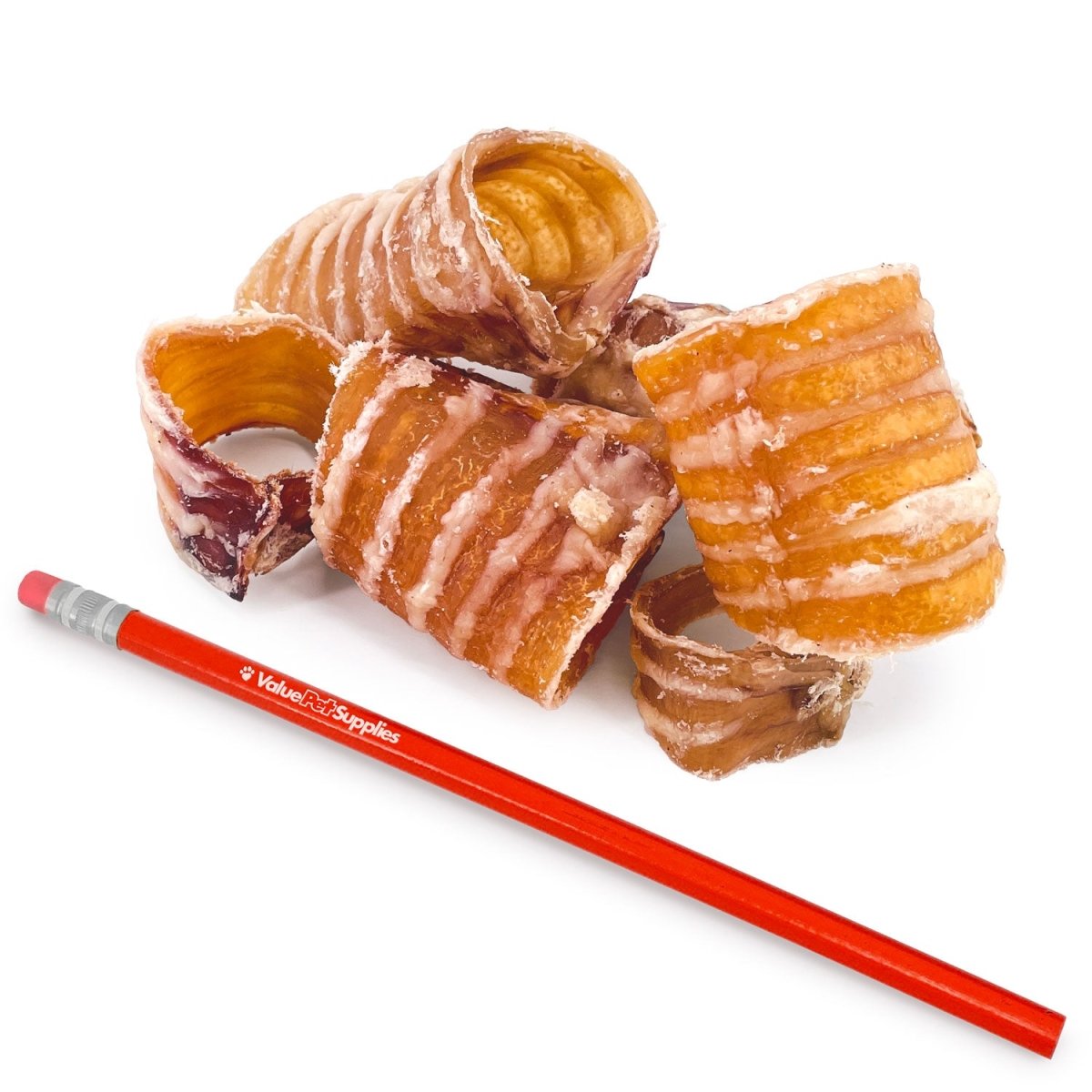 ValueBull Beef Trachea Bites, Premium, 5 Pounds Bulk Pack - Bites - 5 Pound