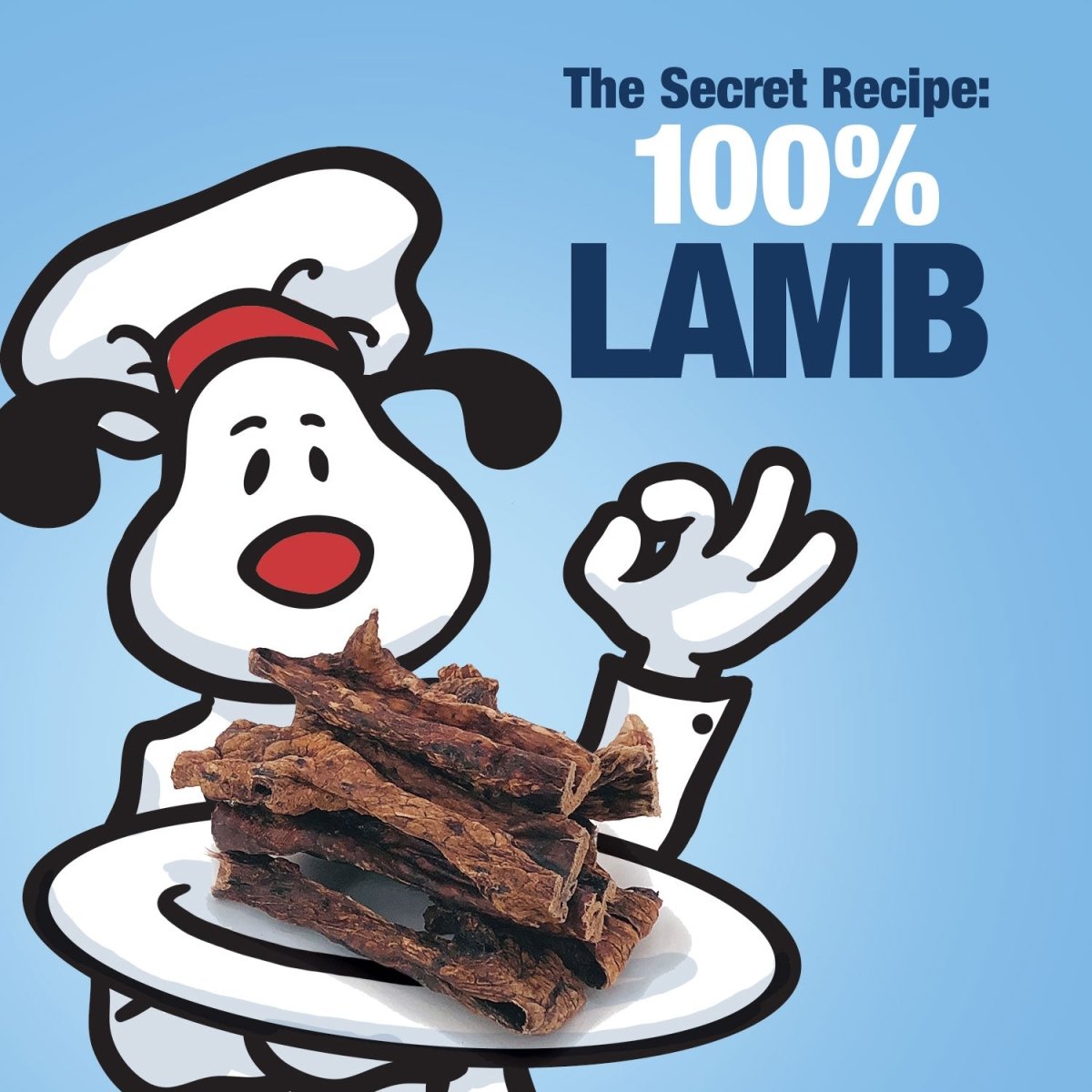 ValueBull Lamb Lung Sticks, Premium 4 Pounds BULK PACK - ValuePetSupplies