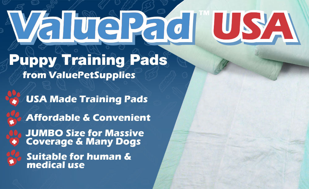 ValuePad USA Puppy Pads, Extra Large 30x36 Inch, 200 Count