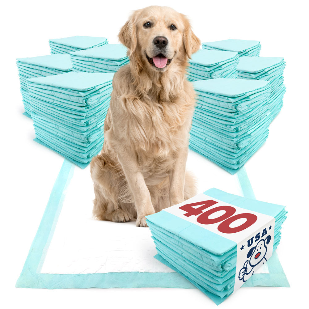 ValuePad USA Plus Puppy Pads, Extra Large 28x36 Inch, 400 Count WHOLESALE PACK